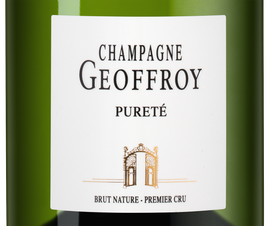 Шампанское Geoffroy Purete Brut Nature Premier Cru, (144915), белое экстра брют, 0.75 л, Пюрте Премье Крю Брют Натюр цена 11490 рублей