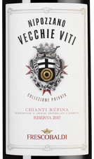 Вино Nipozzano Chianti Rufina Riserva Vecchie Viti, (128753), красное сухое, 2017 г., 0.75 л, Нипоццано Кьянти Руфина Ризерва Веккье Вити цена 5690 рублей