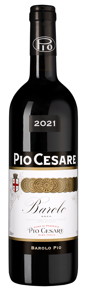 Вино Barolo, Pio Cesare, 2021, (155025), Италия, Пьемонт, красное, сухое, 0.75 л, Бароло, цена 17990 рублей