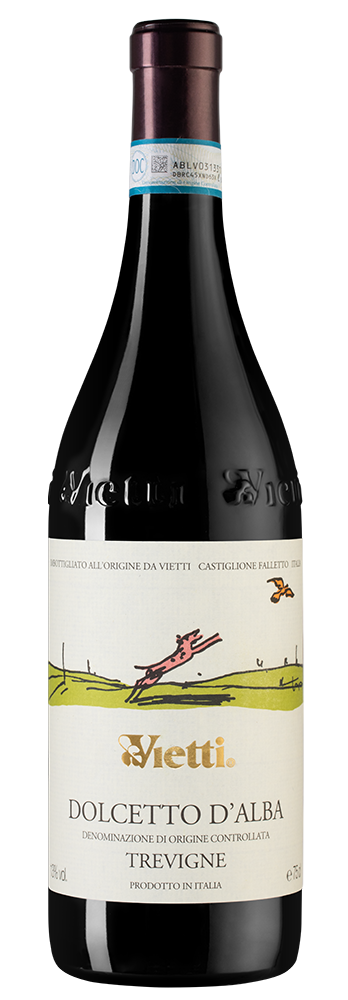Вино Dolcetto d'Alba Trevie, Vietti, 2024, (156693), Италия, Пьемонт, красное, сухое, 0.75 л, Дольчетто д'Альба Тревие, цена 5990 рублей