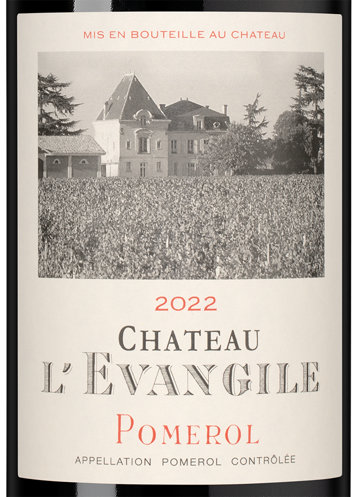 Вино Chateau L'Evangile (Pomerol), Chateau l'Evangile, 2022, (146274), Франция, Бордо, красное, сухое, 0.75 л, Шато л'Еванжиль, цена 97490 рублей