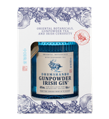 Крепкие напитки из Ирландии Drumshanbo Gunpowder Irish Gin в подарочной упаковке