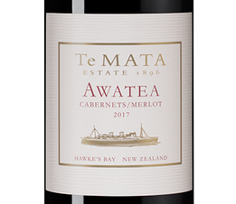 Вино Awatea, (125316), красное сухое, 2017 г., 0.75 л, Аватеа цена 5490 рублей