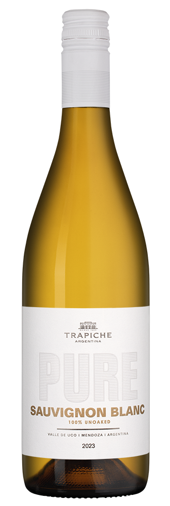Вино Pure Sauvignon Blanc, Trapiche, 2023, (154032), Аргентина, Мендоса, белое, сухое, 0.75 л, Пью Совиньон Блан, цена 2190 рублей