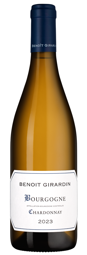 Вино Bourgogne Chardonnay, Benoit Girardin, 2023, (158099), Франция, Бургундия, белое, сухое, 0.75 л, Бургонь Шардоне, цена 8490 рублей