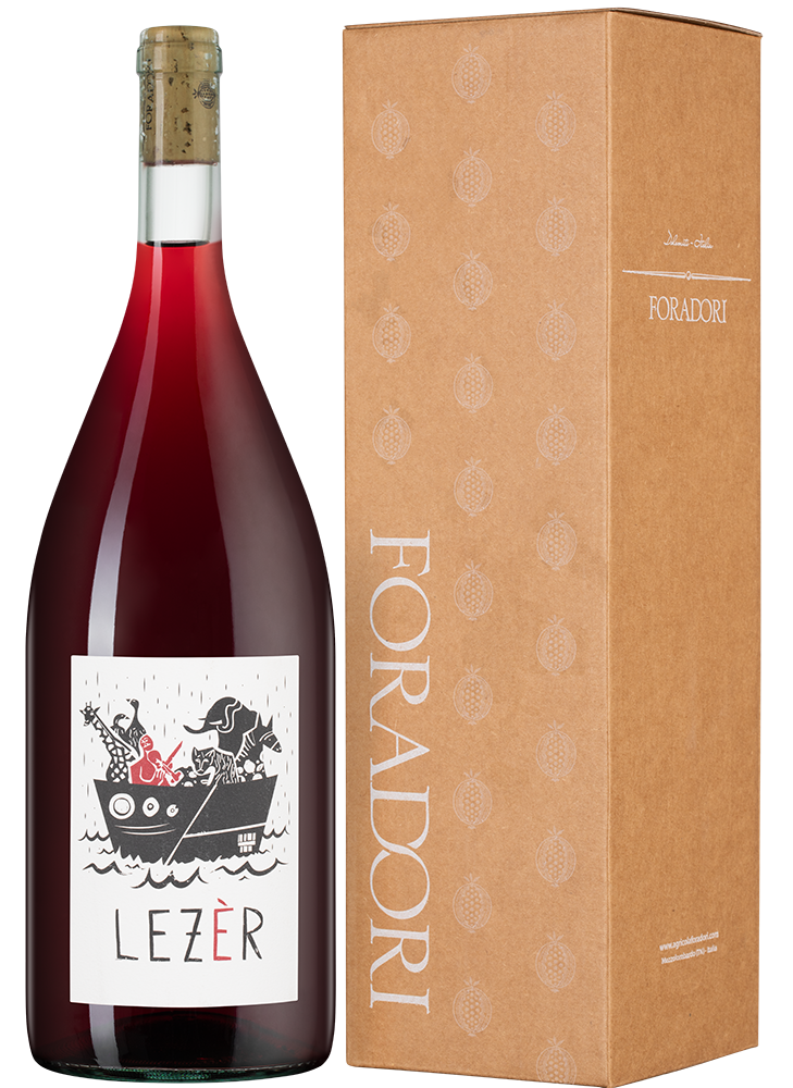 Вино Lezer в подарочной упаковке, Foradori, 2024, 1.5л, (154432), Италия, Трентино-Альто Адидже, красное, сухое, 1.5 л, Ледзер, цена 12490 рублей