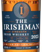 Крепкие напитки 0.7 л The Irishman Cask Strength Vintage Release в подарочной упаковке