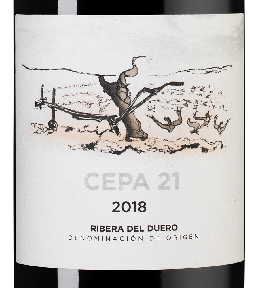 Вино Cepa 21, Bodegas Cepa 21, 2018, (134926), Испания, Кастилия и Леон, красное, сухое, 0.75 л, Рибера дель Дуэро Сепа 21, цена 6690 рублей