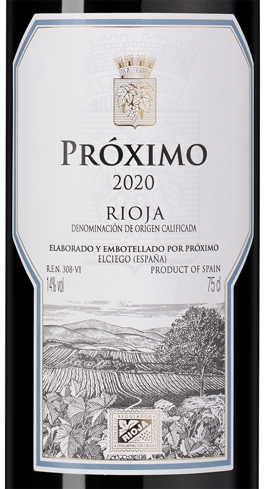 Вино Proximo, Marques de Riscal, 2020, (149380), Испания, Риоха, красное, сухое, 0.75 л, Риоха Проксимо, цена 1718 рублей