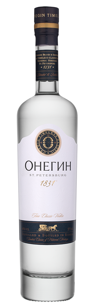 Водка Онегин, 0.375л, (143101), Россия, 0.375 л, Онегин, цена 869 рублей