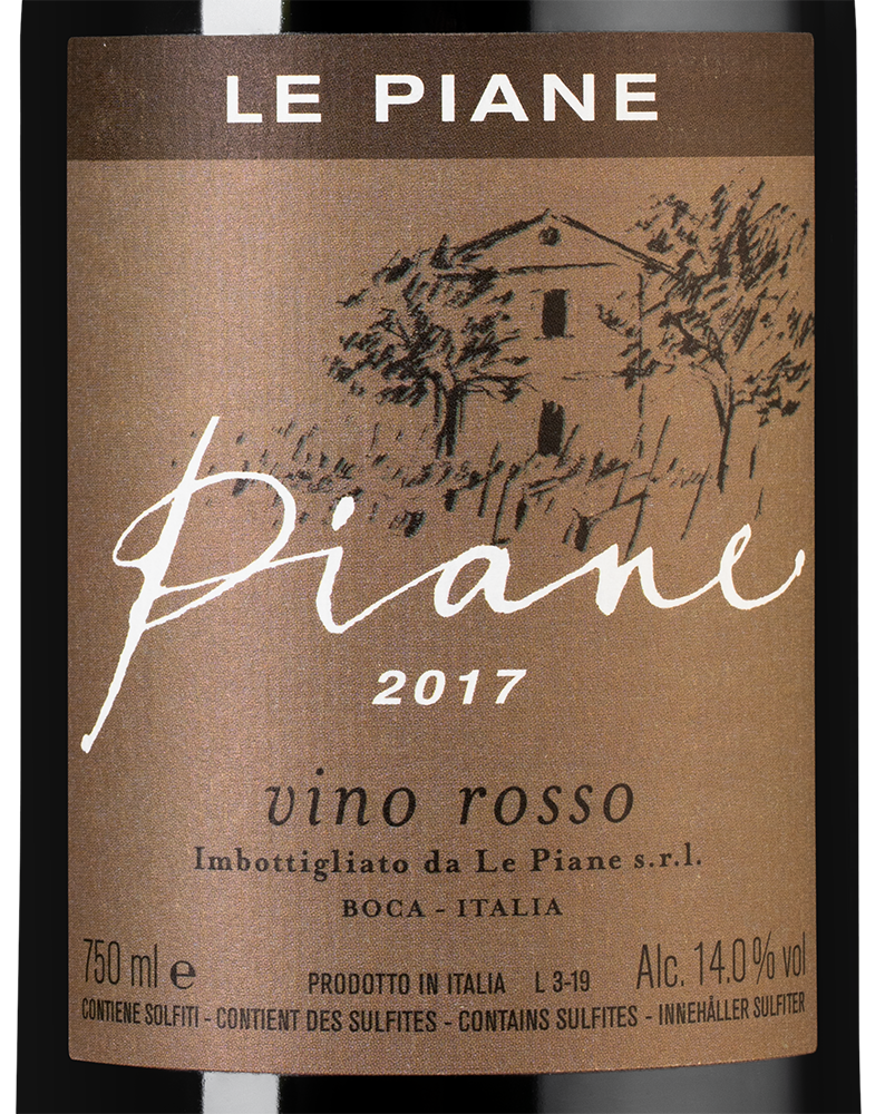 Вино Piane Colline Novaresi, Le Piane, 2017, (127515), Италия, Пьемонт, красное, сухое, 0.75 л, Пьяне Коллине Новарези, цена 14990 рублей