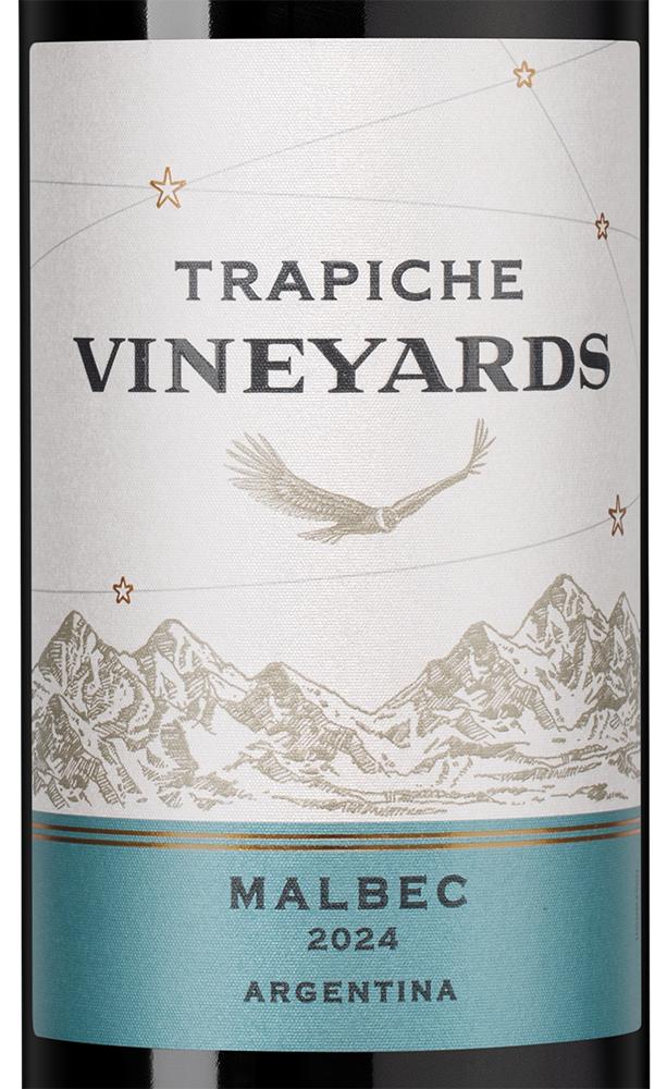 Вино Malbec Vineyards, Trapiche, 2024, (156033), Аргентина, Мендоса, красное, сухое, 0.75 л, Мальбек Виньярдс, цена 1043 рублей