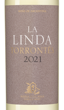 Вино Torrontes La Linda, (130832), белое сухое, 2021 г., 0.75 л, Торронтес Ла Линда цена 1740 рублей