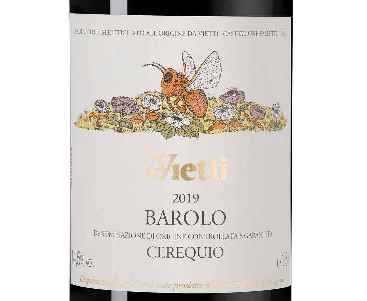 Вино Barolo Cerequio в подарочной упаковке, Vietti, 2019, 1.5л, (144875), Италия, Пьемонт, красное, сухое, 1.5 л, Бароло Черекуйо, цена 149990 рублей