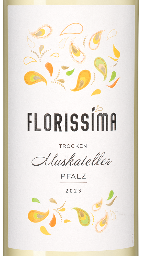 Вино Florissima Muskateller, GCF, 2023, (149494), Германия, Пфальц, белое, полусухое, 0.75 л, Мускателлер Флориссима Трокен, цена 2140 рублей