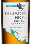 Крепкие напитки Talisker Skye в подарочной упаковке