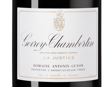 Вино с шелковистым вкусом Gevrey-Chambertin La Justice