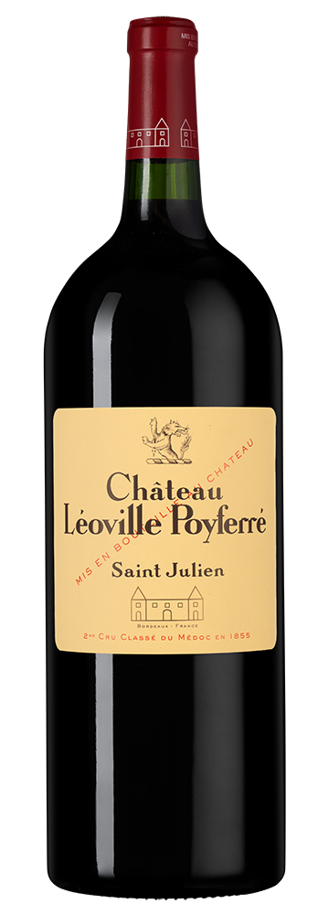 Вино Chateau Leoville Poyferre, Chateau Leoville-Poyferre, 2011, 1.5л, (158187), Франция, Бордо, красное, сухое, 1.5 л, Шато Леовиль Пуаферре, цена 66490 рублей