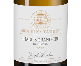 Вино Chablis Grand Cru Bougros, (147981), белое сухое, 2022 г., 0.75 л, Шабли Гран Крю Бугро цена 27490 рублей