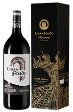 Вино Gran Feudo Reserva, (106116), gift box в подарочной упаковке, красное сухое, 2010 г., 1.5 л, Гран Феудо Ресерва цена 4990 рублей