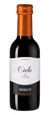 Вино Merlot, (111633), красное полусухое, 2017 г., 0.187 л, Мерло цена 340 рублей