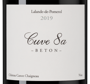 Красные сухие вина Мальбек Chateau Canon Chaigneau Cuve 8a