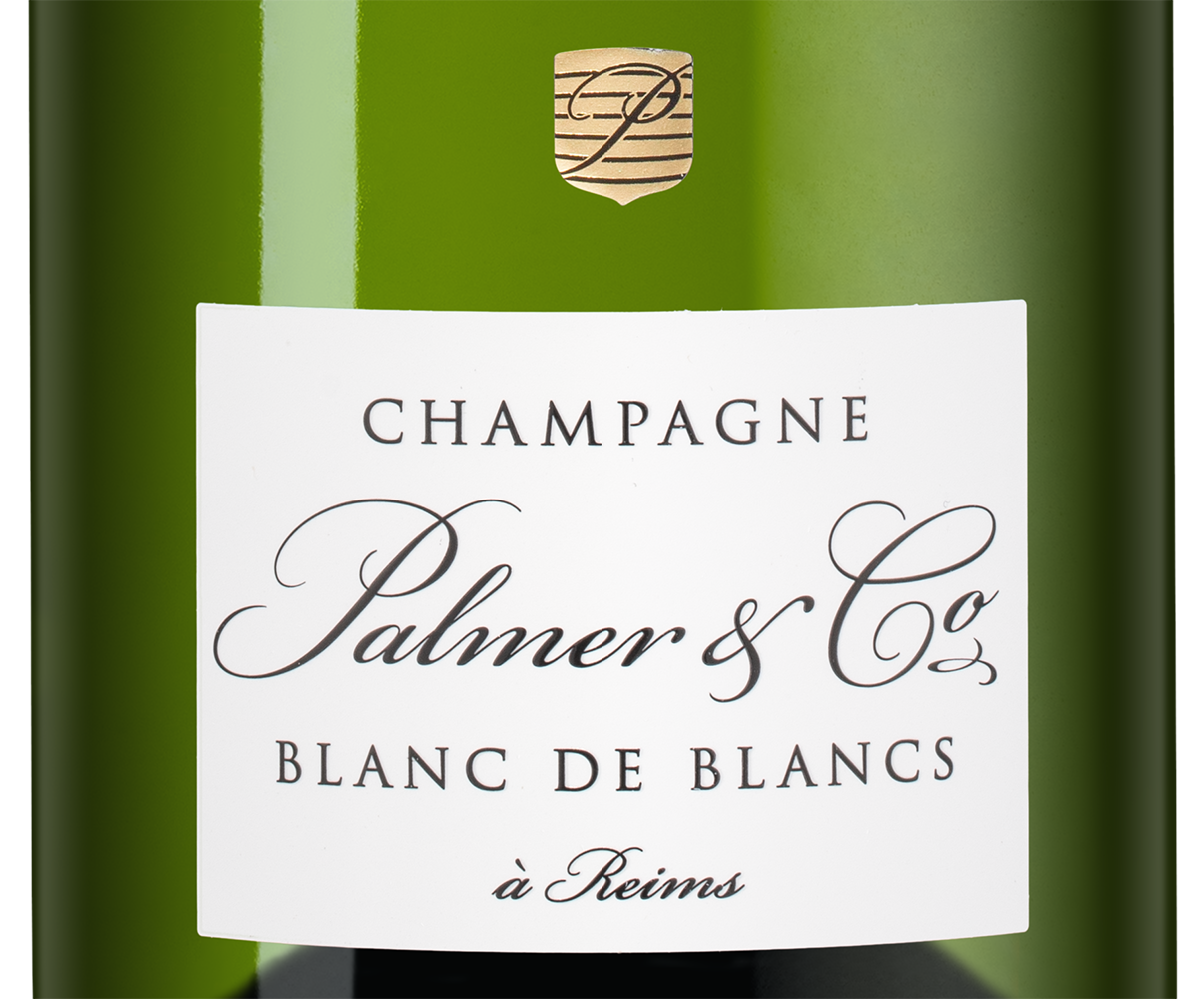 Шампанское Blanc de Blancs, Palmer & Co, (151506), Франция, Шампань, белое, брют, 0.75 л, Блан де Блан, цена 19990 рублей