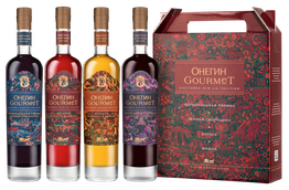 Крепкие напитки Россия Набор 4х500 мл (в гофрокоробе) Онегин Gourmet