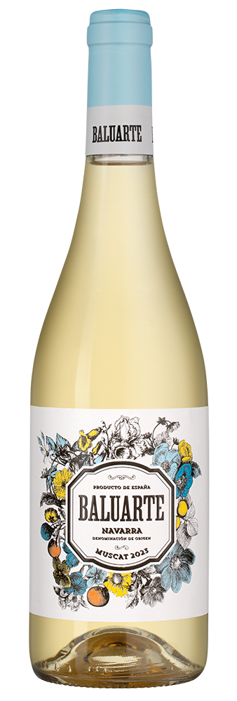 Вино Baluarte Muscat, Bodegas Chivite, 2023, (151813), Испания, Наварра, белое, полусухое, 0.75 л, Балуарте Мускат, цена 2290 рублей