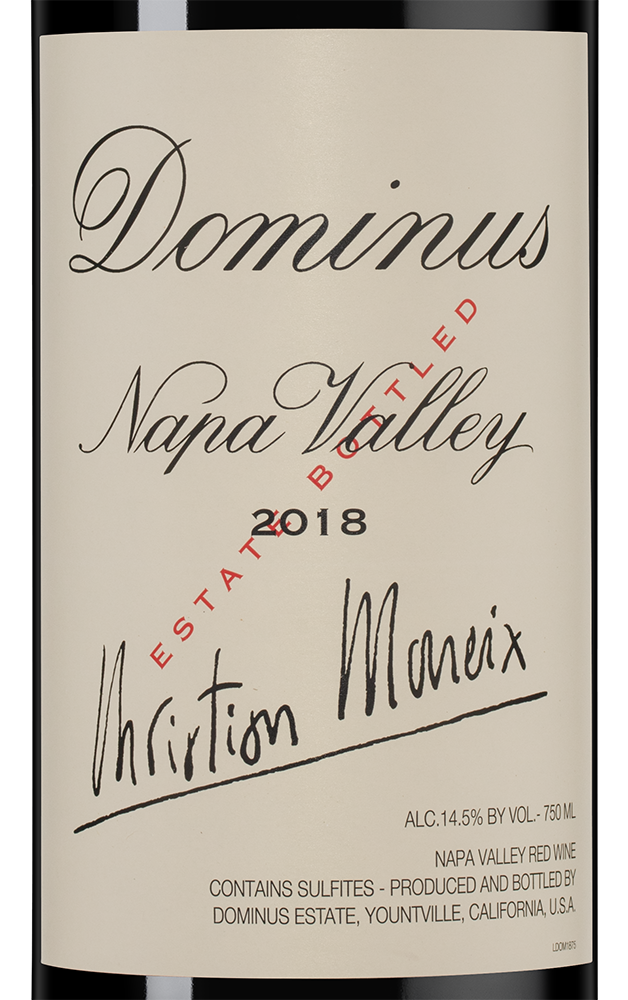 Вино Dominus, Dominus Estate, 2018, (151641), Соединенные Штаты Америки, Калифорния, красное, сухое, 0.75 л, Доминус, цена 104990 рублей