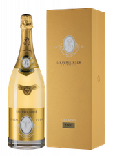 Шампанское Louis Roederer Cristal, (113089), gift box в подарочной упаковке, белое брют, 2009 г., 1.5 л, Кристаль Брют цена 184990 рублей