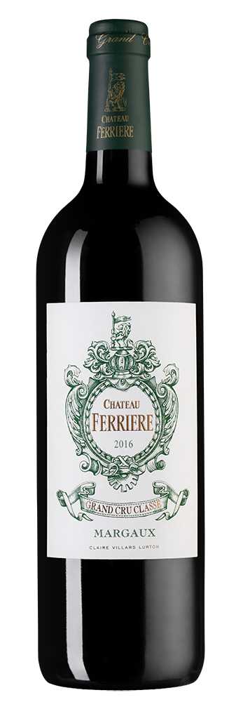 Вино Chateau Ferriere (Margaux), 2016