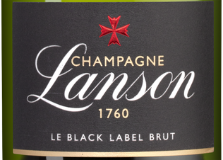 Шампанское Lanson Black Label Brut, (114547), белое брют, 0.2 л, Блэк Лейбл Брют цена 2490 рублей