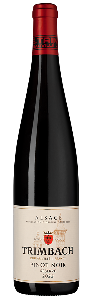 Вино Pinot Noir Reserve, Trimbach, 2022, (148055), Франция, Эльзас, красное, сухое, 0.75 л, Пино Нуар Резерв, цена 7490 рублей