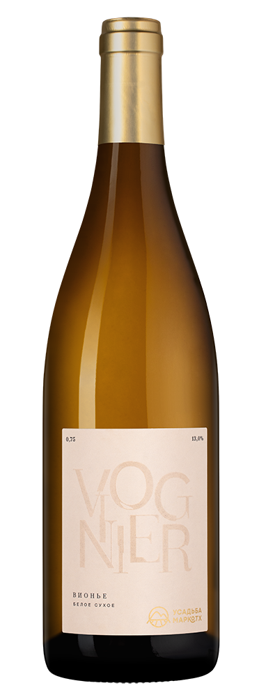 Вино Вионье, Усадьба Маркотх, 2024, (158113), Россия, Кубань, белое, сухое, 0.75 л, Вионье, цена 2890 рублей
