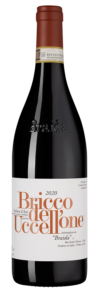 Вино Bricco dell' Uccellone, Braida, 2020, (151732), Италия, Пьемонт, красное, сухое, 0.75 л, Брикко дель Уччеллоне, цена 21490 рублей