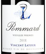 Вино Pommard Vieilles Vignes, (126476), красное сухое, 2018 г., 0.75 л, Поммар Вьей Винь цена 12490 рублей