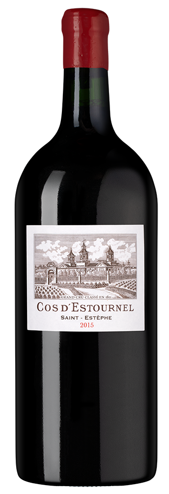 Вино Chateau Cos d'Estournel Rouge, 2015, 3л, (152495), Франция, Бордо, красное, сухое, 3 л, Шато Кос д'Эстурнель Руж, цена 334990 рублей