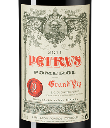 Вино Petrus, 2011, (154427), Франция, Бордо, красное, сухое, 0.75 л, Петрюс, цена 999990 рублей