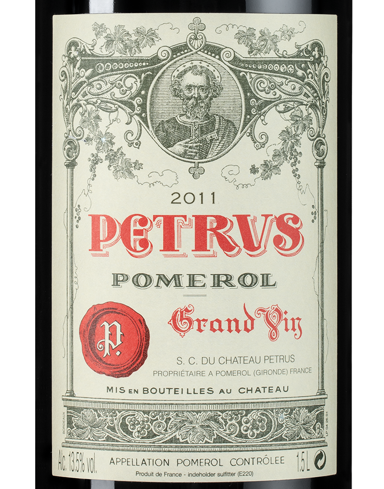 Вино Petrus, 2011, 1.5л, (154443), Франция, Бордо, красное, сухое, 1.5 л, Петрюс, цена 2149990 рублей