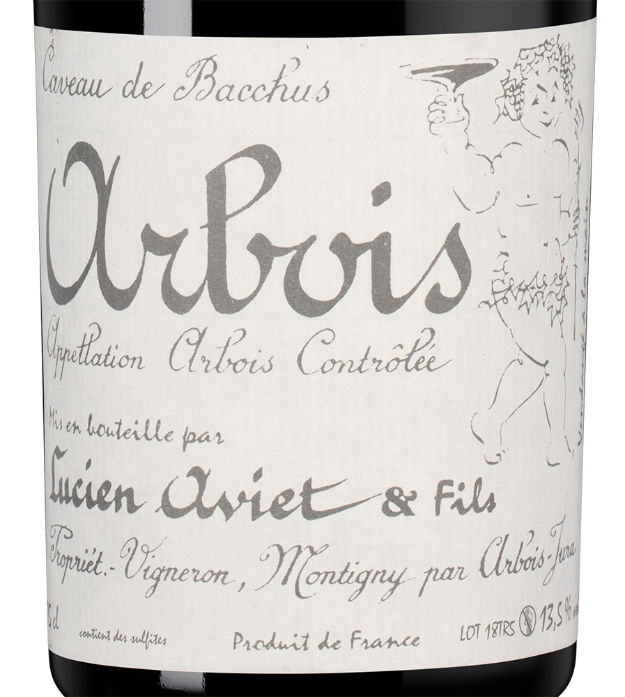 Вино Arbois Rouge Trousseau Ruzard, Caves de Bacchus (Lucien Aviet et Fils), 2019, (138861), Франция, Жюра, красное, сухое, 0.75 л, Арбуа Руж Труссо Рюзар, цена 13990 рублей