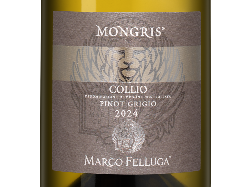 Вино Pinot Grigio Mongris, Marco Felluga, 2024, 0.375л, (159725), Италия, Фриули-Венеция-Джулия, белое, сухое, 0.375 л, Пино Гриджо Монгрис, цена 3240 рублей