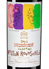 Вино Chateau Mouton Rothschild, (111437), красное сухое, 2001 г., 0.75 л, Шато Мутон Ротшильд цена 199990 рублей