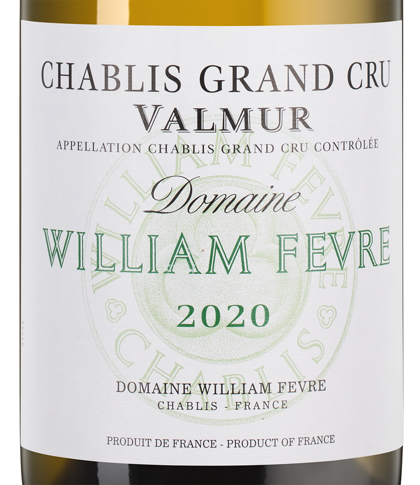 Вино Chablis Grand Cru Valmur, William Fevre, 2020, (136814), Франция, Бургундия, белое, сухое, 0.75 л, Шабли Гран Крю Вальмюр, цена 34990 рублей