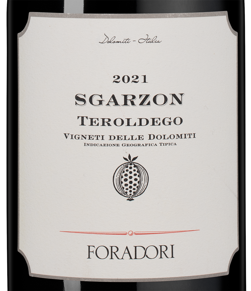 Вино Sgarzon, Foradori, 2021, (140423), Италия, Трентино-Альто Адидже, красное, сухое, 0.75 л, Сгарцон, цена 10490 рублей