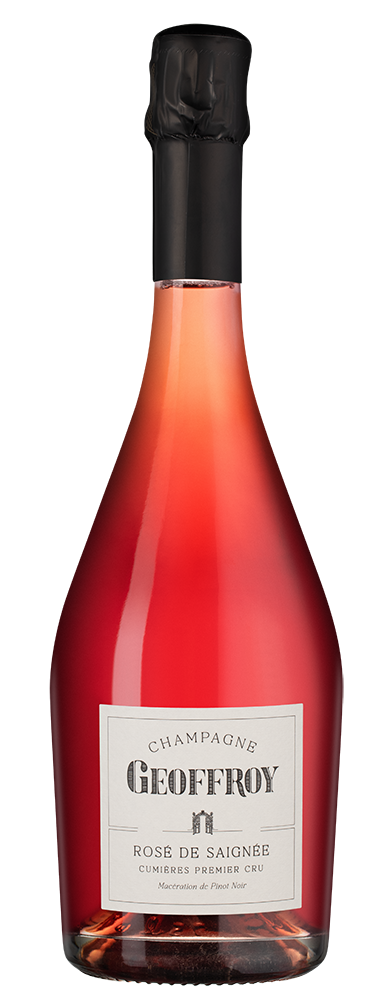 Шампанское Rose de Saignee Premier Cru Brut, Geoffroy, (158566), Франция, Шампань, розовое, брют, 0.75 л, Розе де Сенье Премье Крю Брют, цена 15990 рублей