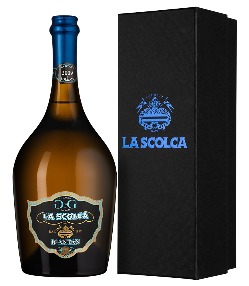Вино La Scolca d'Antan в подарочной упаковке, 2009, (144716), Италия, Пьемонт, белое, сухое, 0.75 л, Ла Сколька д'Антан, цена 17490 рублей