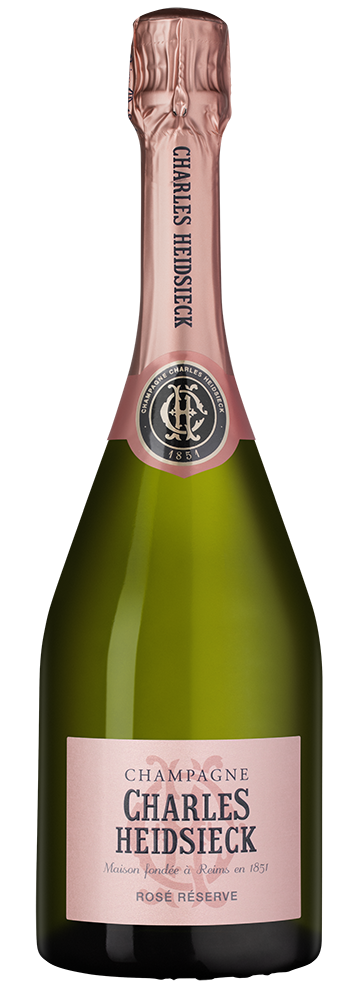 Шампанское Rose Reserve Brut, Charles Heidsieck, (148573), Франция, Шампань, розовое, брют, 0.75 л, Розе Резерв Брют, цена 15743 рублей