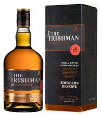 Виски The Irishman Founder's Reserve, gift box, (106191), gift box в подарочной упаковке, Купажированный, Ирландия, 0.7 л, Зэ Айришмен Фаундерс Резерв цена 6290 рублей