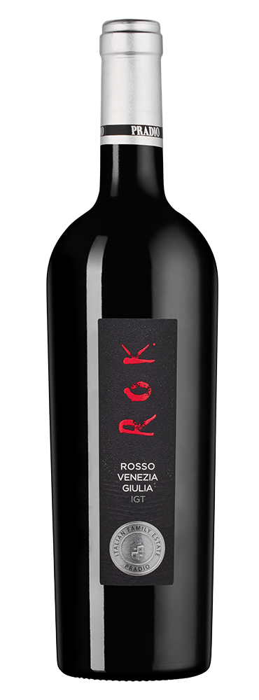 Вино Rok Rosso, Pradio, 2018, (138400), Италия, Фриули-Венеция-Джулия, красное, сухое, 0.75 л, Рок Россо, цена 2990 рублей